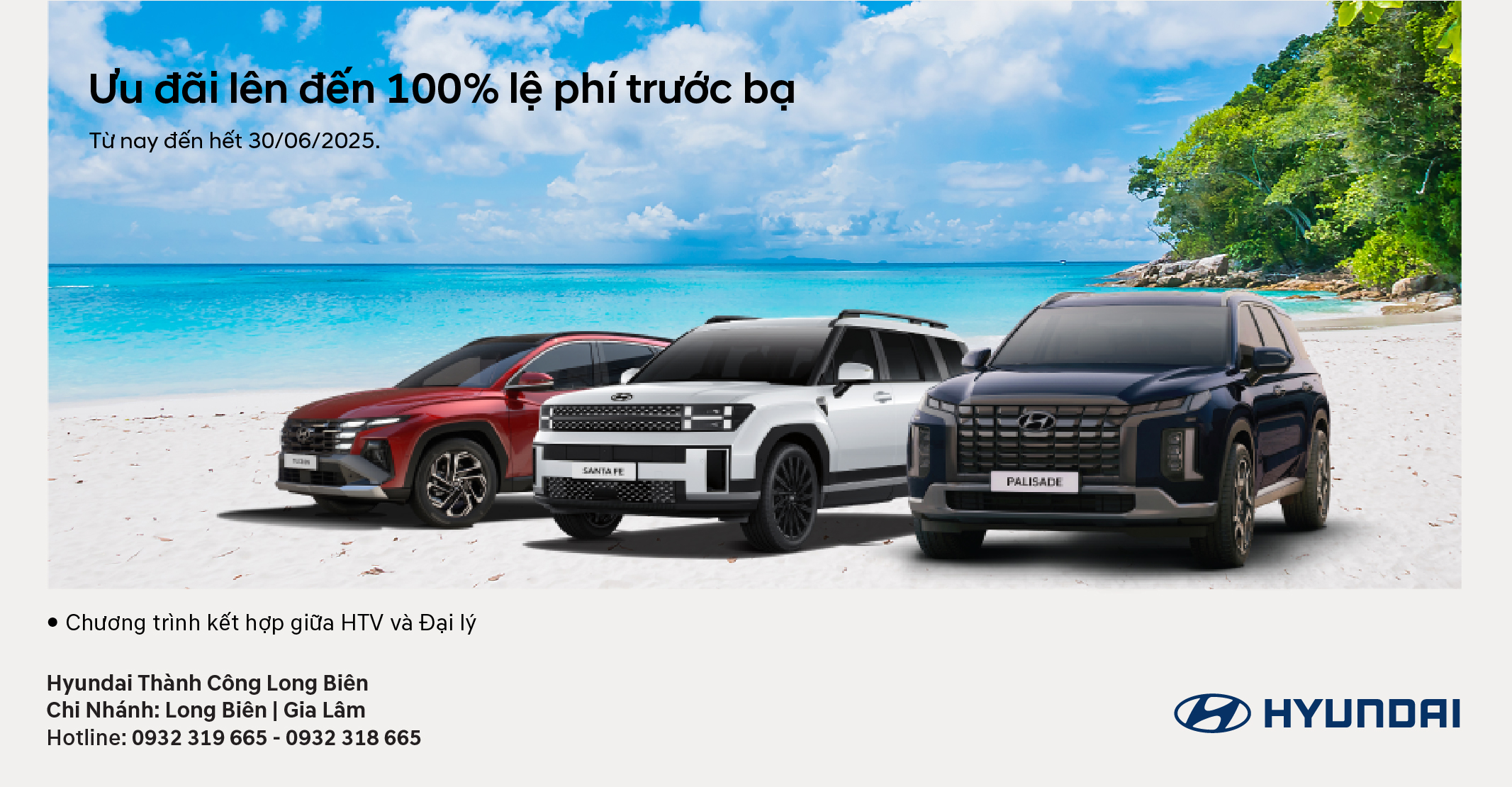 KHUYẾN MÃI THÁNG 6 - GIẢM NGAY 100% PHÍ TRƯỚC BẠ
