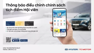 THÔNG BÁO VỀ VIỆC ĐIỀU CHỈNH CHƯƠNG TRÌNH HỘI VIÊN HYUNDAI