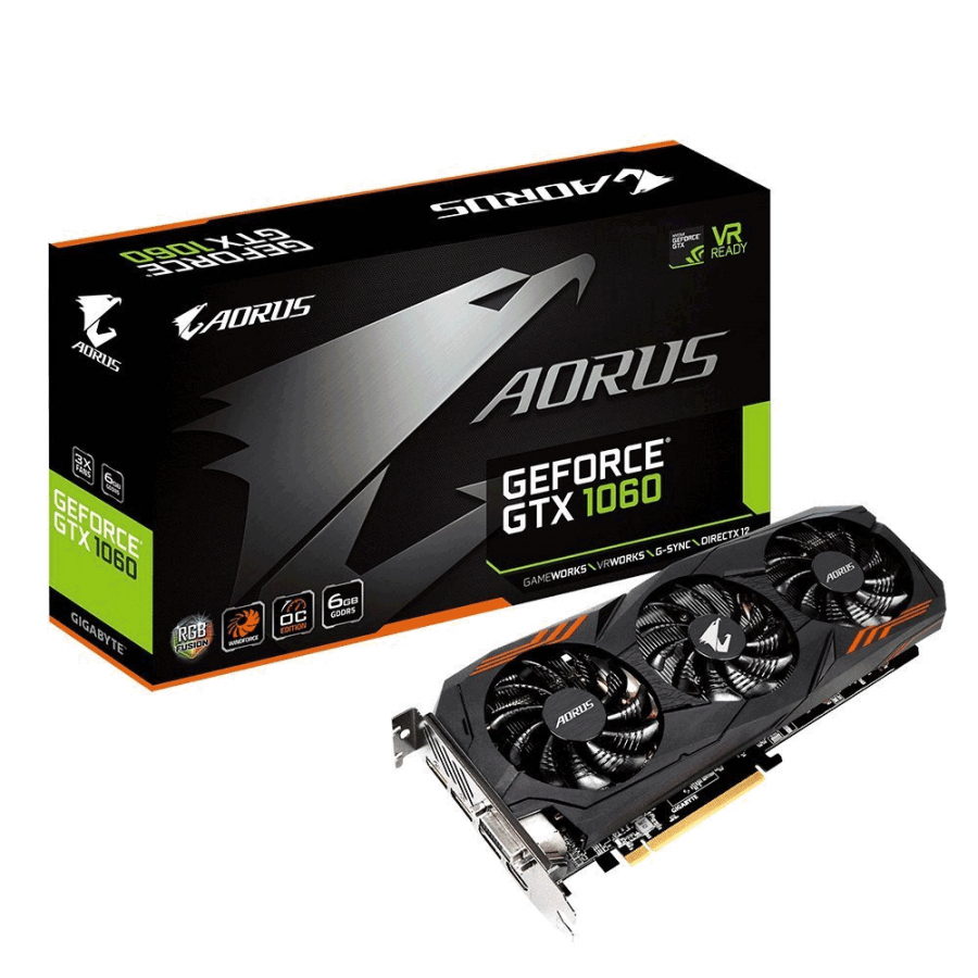 Card màn hình Gigabyte 6GB N1060AORUS-6GD