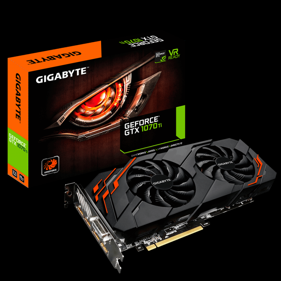 VGA GeForce® GTX 1070Ti N107TWF2-8GD