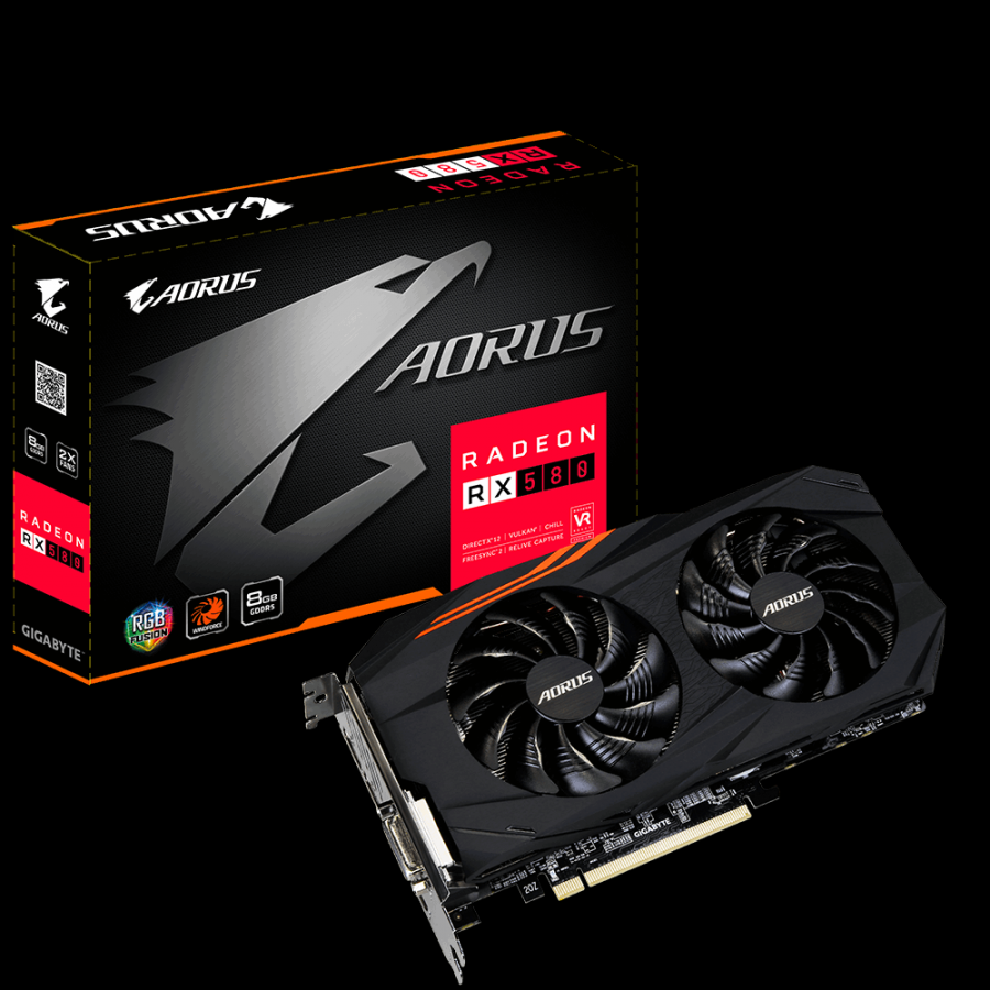 VGA Gigabyte AORUS Radeon™ RX580 8G