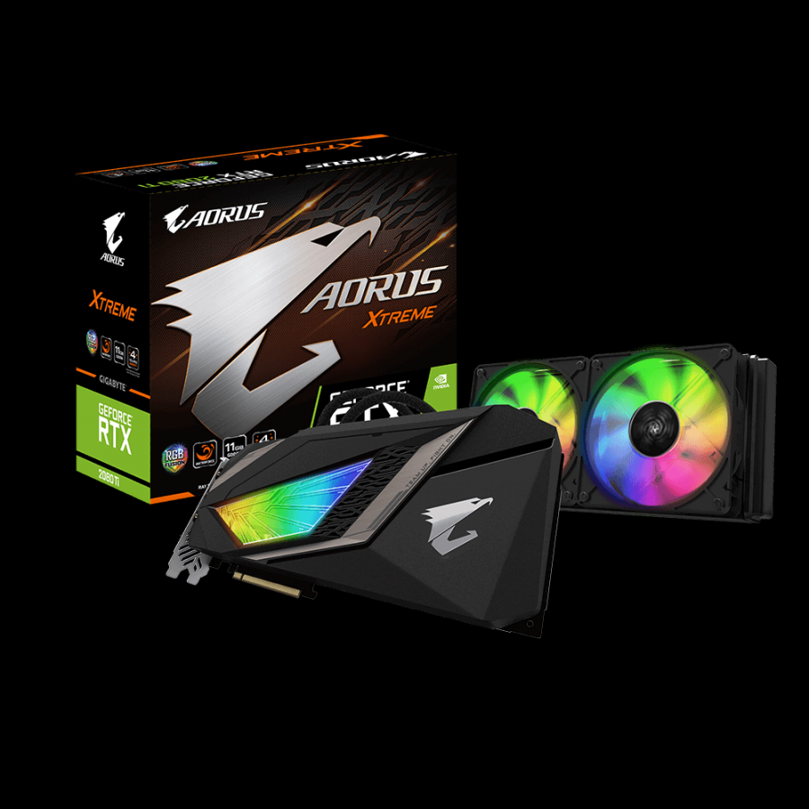 VGA GIgabyte AORUS GeForce RTX™ 2080 Ti XTREME WATERFORCE 11G