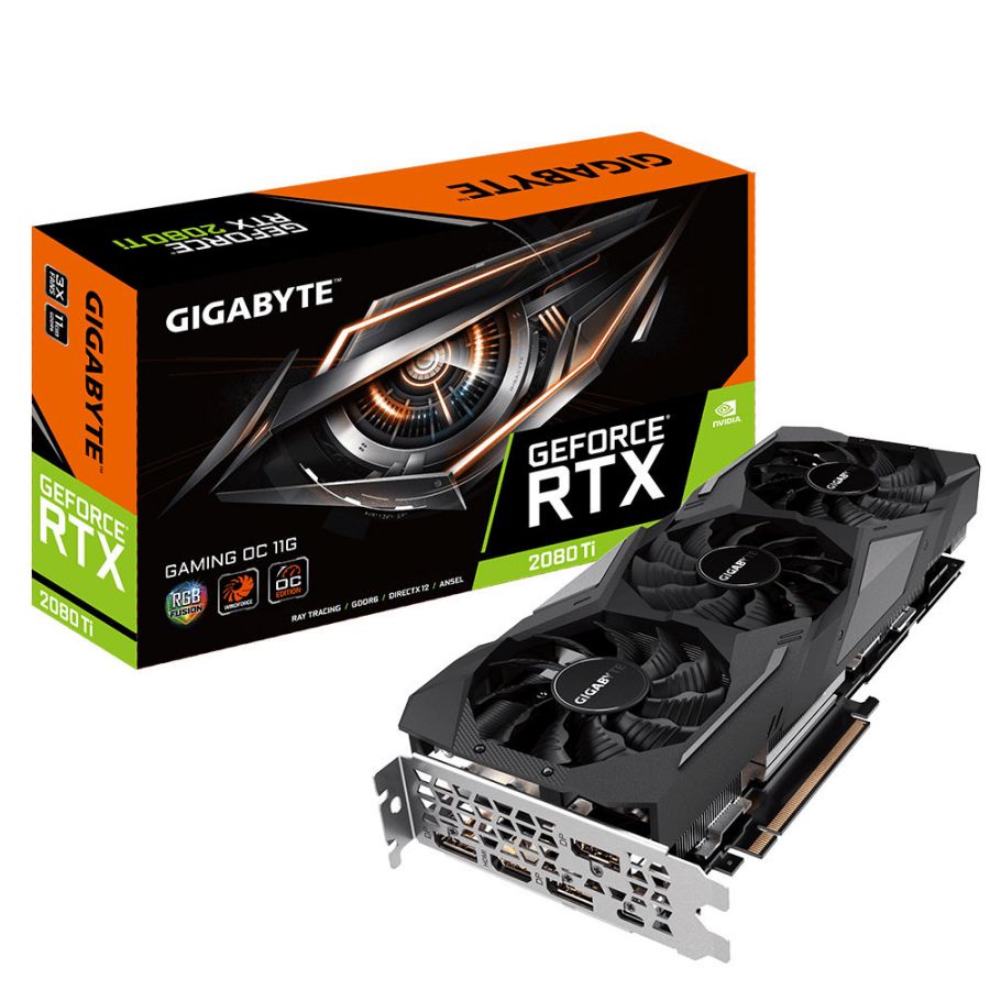 VGA Gigabyte RTX 2080 Ti GAMING OC 11G (GV-N208TGAMING OC-11GC)