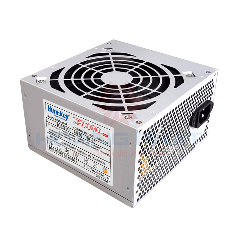 Nguồn máy tính Huntkey CP3000 300W - fan 12 (HK300-57GP)