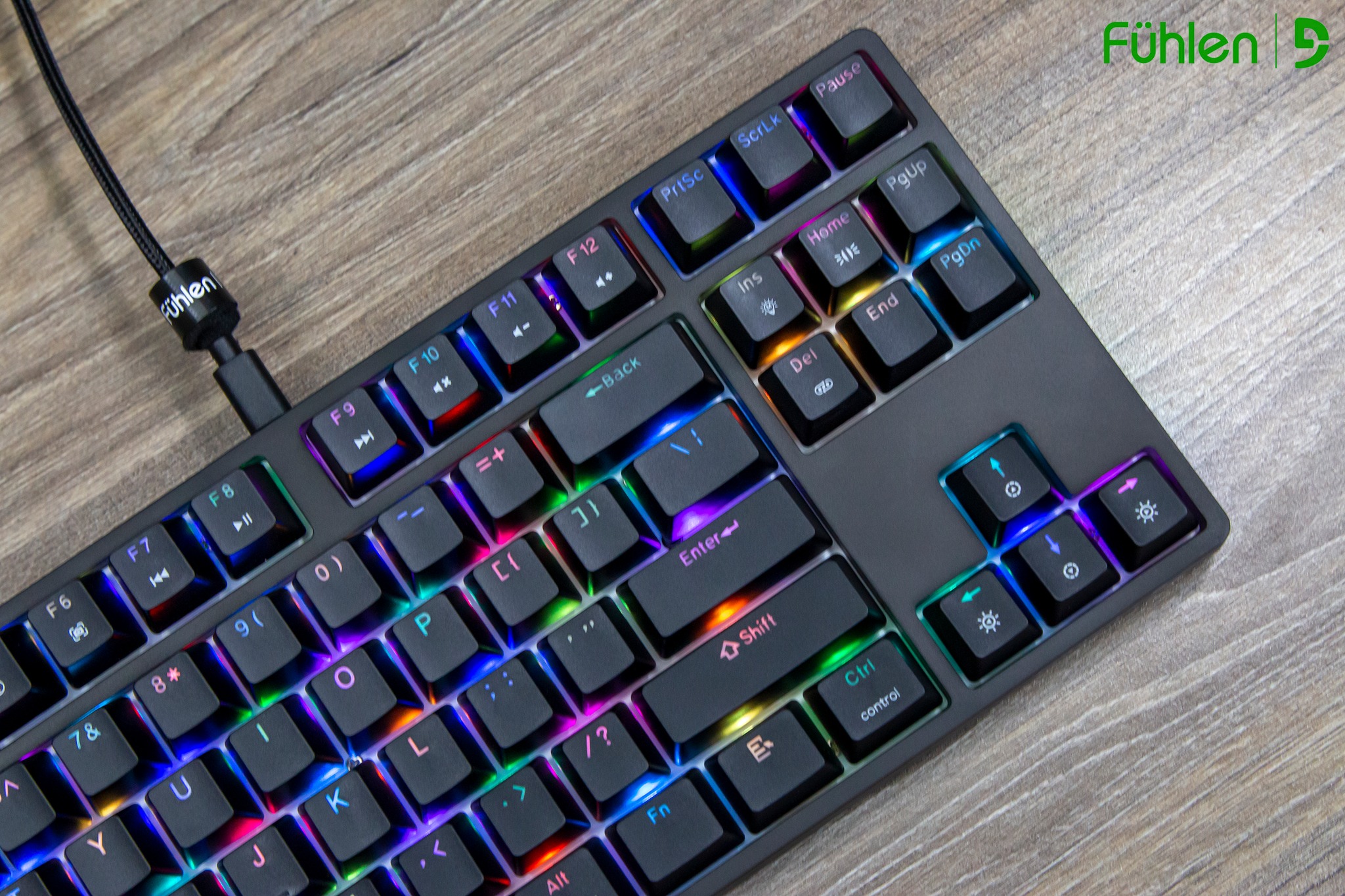 Bàn phím cơ Fuhlen D87s RGB chính hãng-Bảo hành chính hãng 2 năm (17)