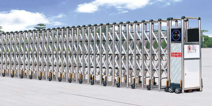 cổng xếp tự động tại vinh