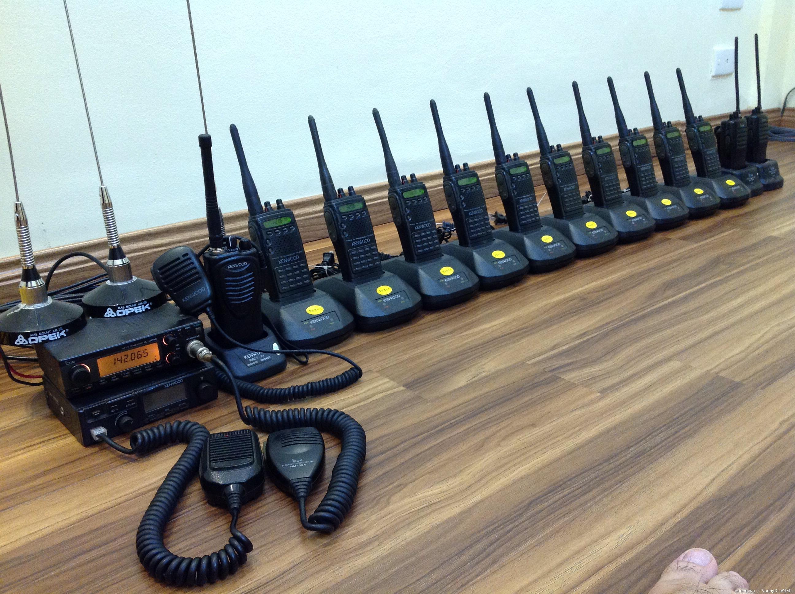 Máy bộ đàm tại Vinh