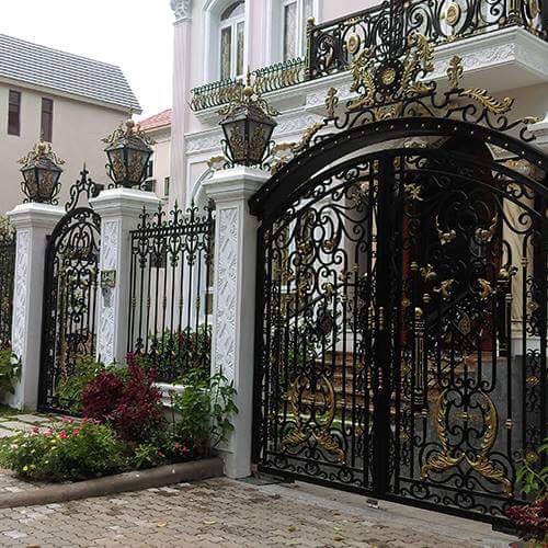 Cổng tự động tại Vinh