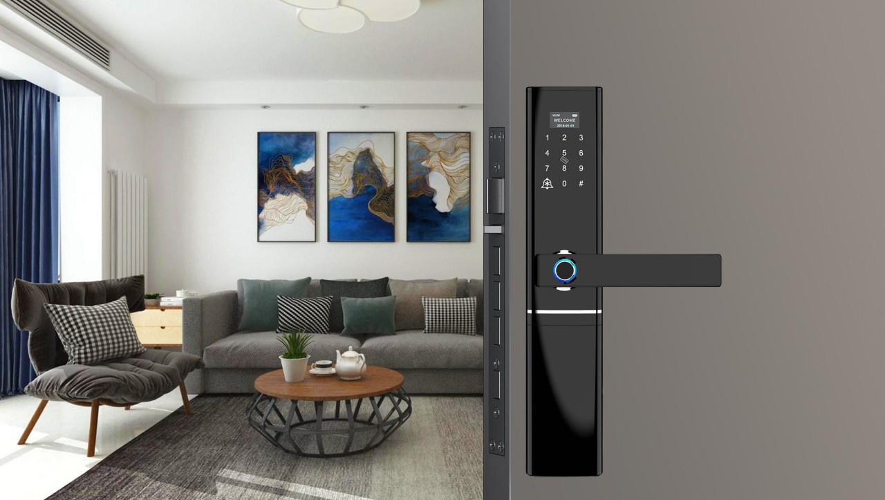 Khoá cửa vân tay