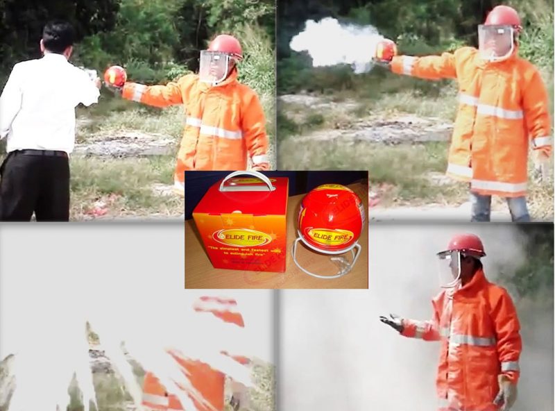 Bóng ném chữa cháy