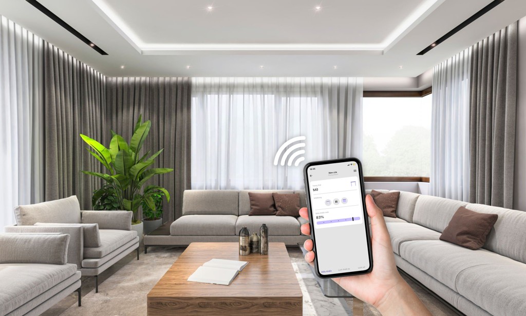 Thiết bị rèm nhà thông minh