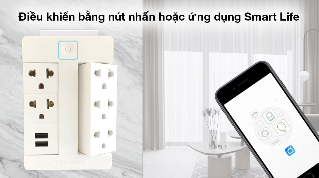 Lắp Đặt Ổ Cắm Điện Nhà Thông Minh