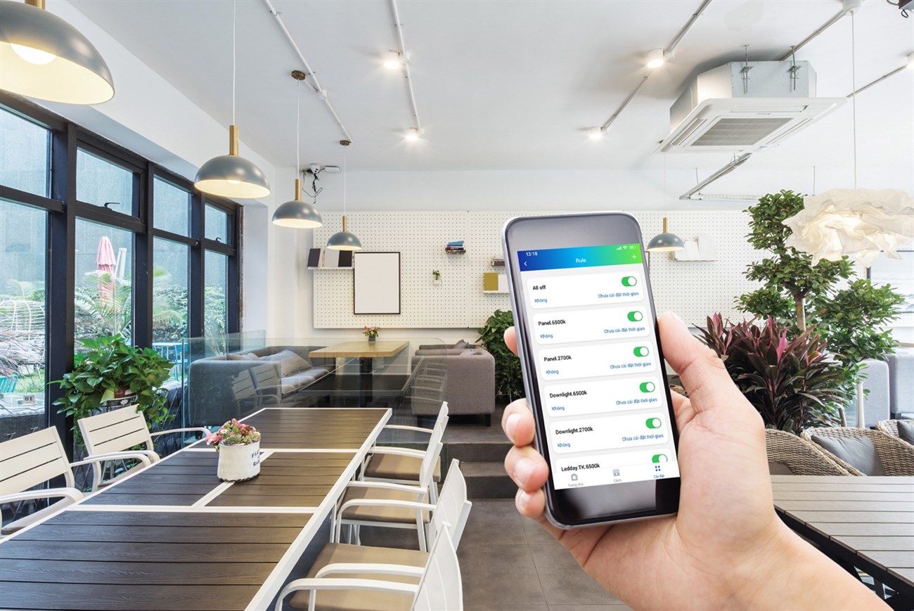 Hệ Thống Chiếu Sáng Nhà Thông Minh
