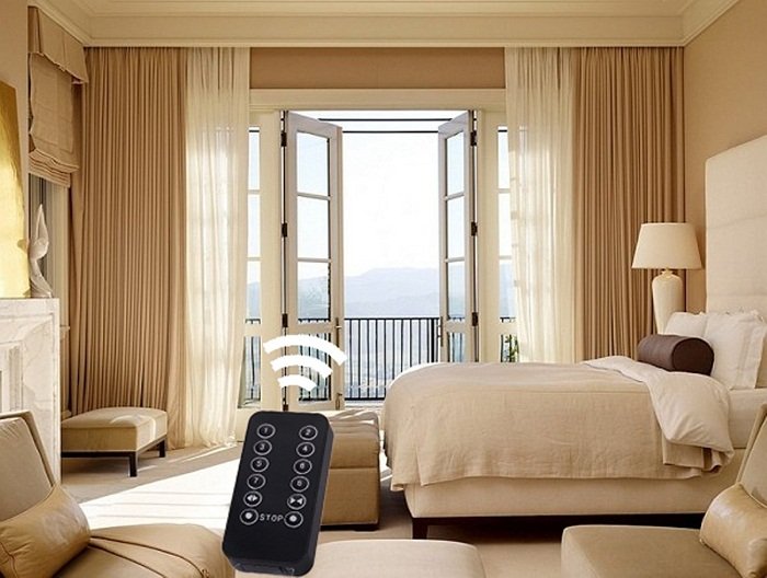 Rèm cửa nhà thông minh