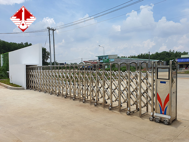 Lắp Đặt Cổng Xếp Tự Động Tại Nghệ An
