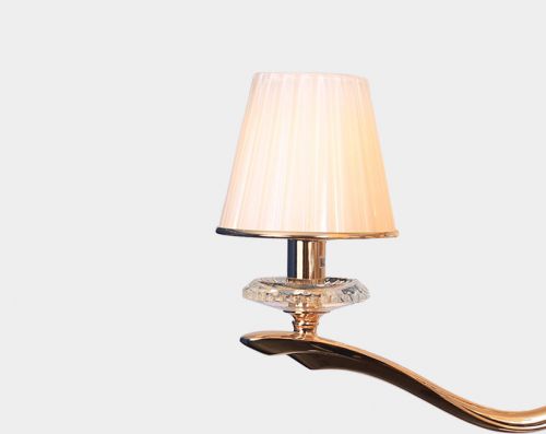 Đèn tường mạ đồng chao thủy tinh GL3305-1