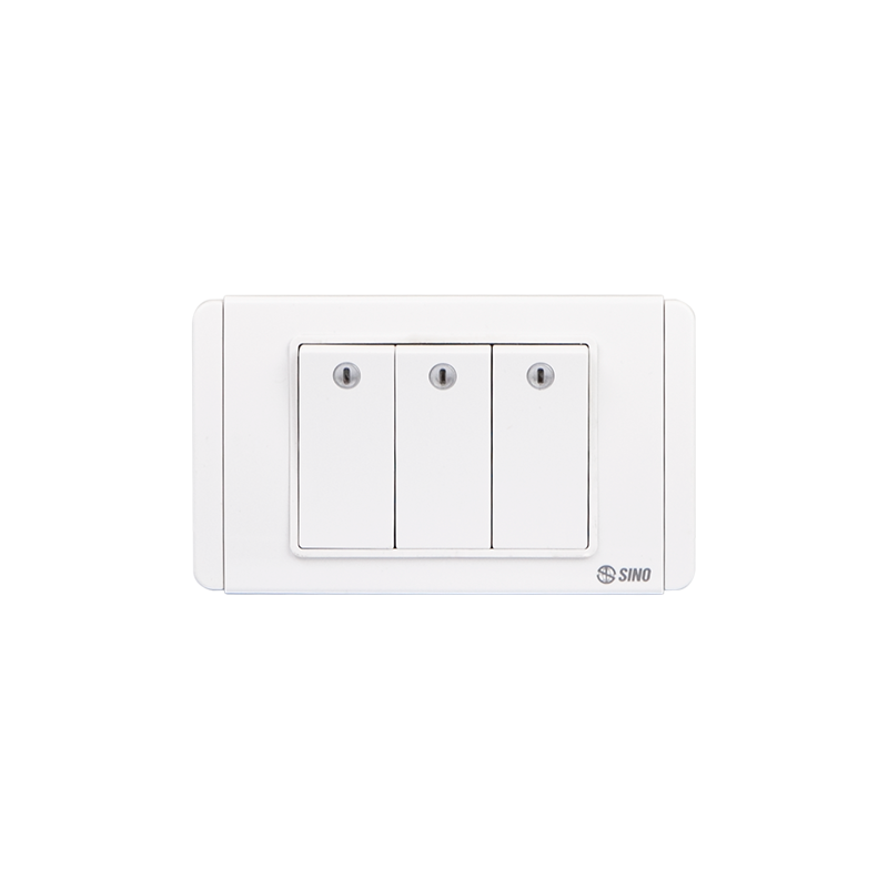 Công tắc phím lớn có đèn Led trắng S68DMN3