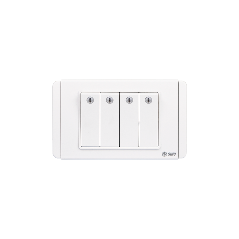 Công tắc phím lớn có đèn Led trắng S68DN4