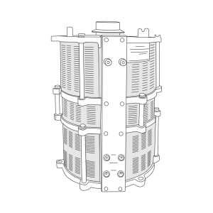 Loại 1 pha, điện áp vào 220V 50/60Hz. Điện áp ra 2~250V