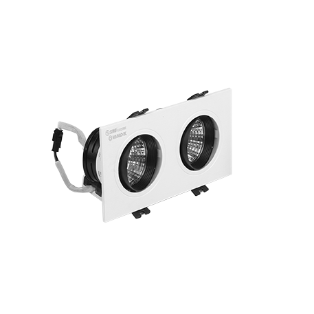 Đèn chiếu điểm đôi xoay góc 1 trục SZC005