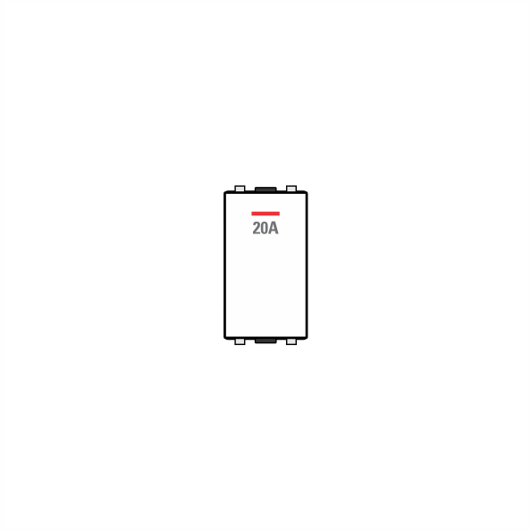 Công tắc 2 cực 20A cỡ nhỏ