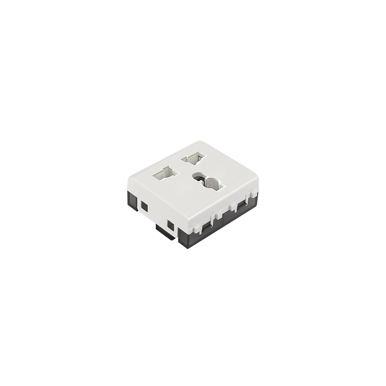 Ổ cắm đa năng dọc có màn che 16A
