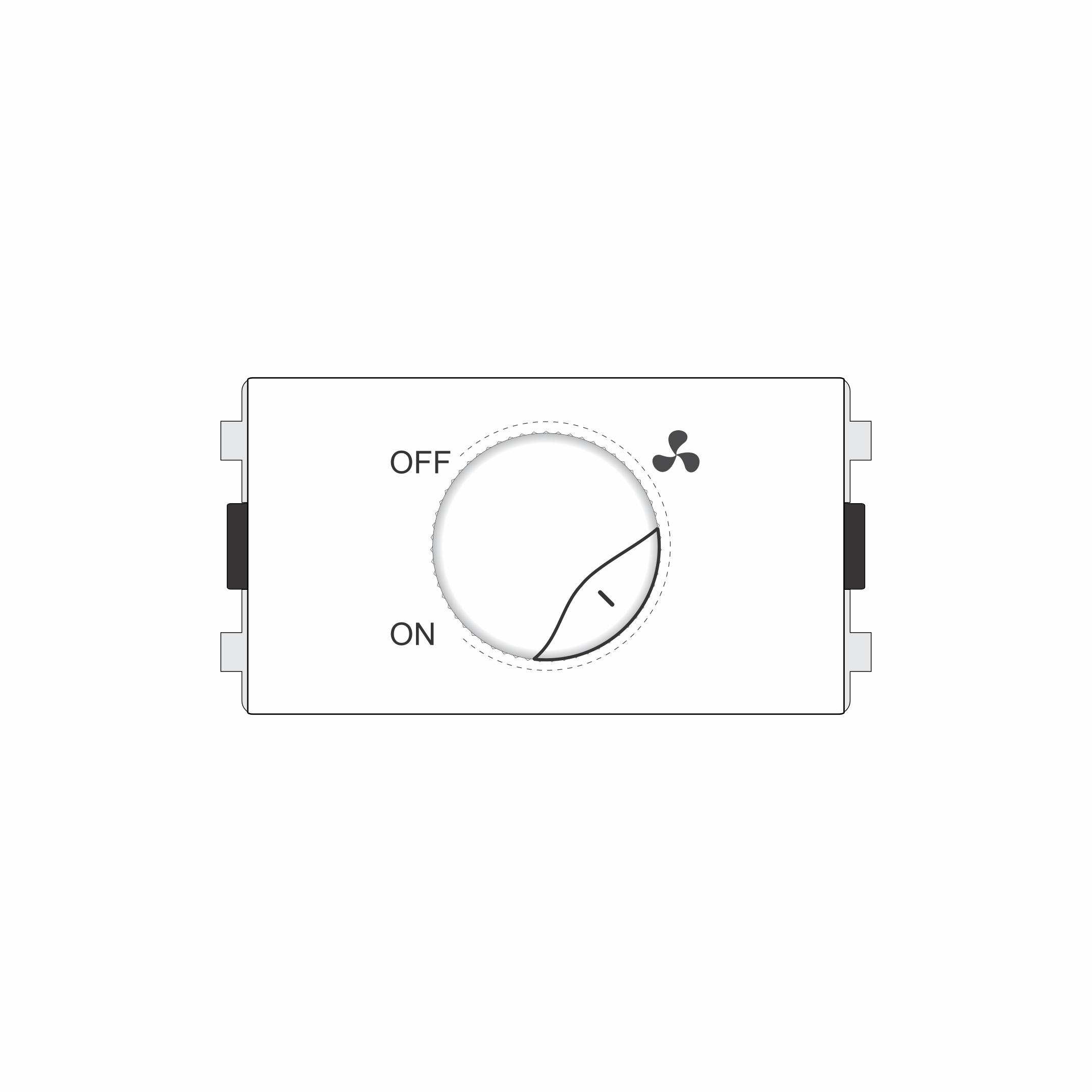 Hạt chiết áp quạt S668C/400VX