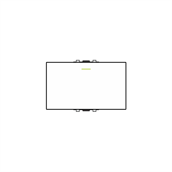 Công tắc 1 chiều cỡ lớn có dạ quang 16A