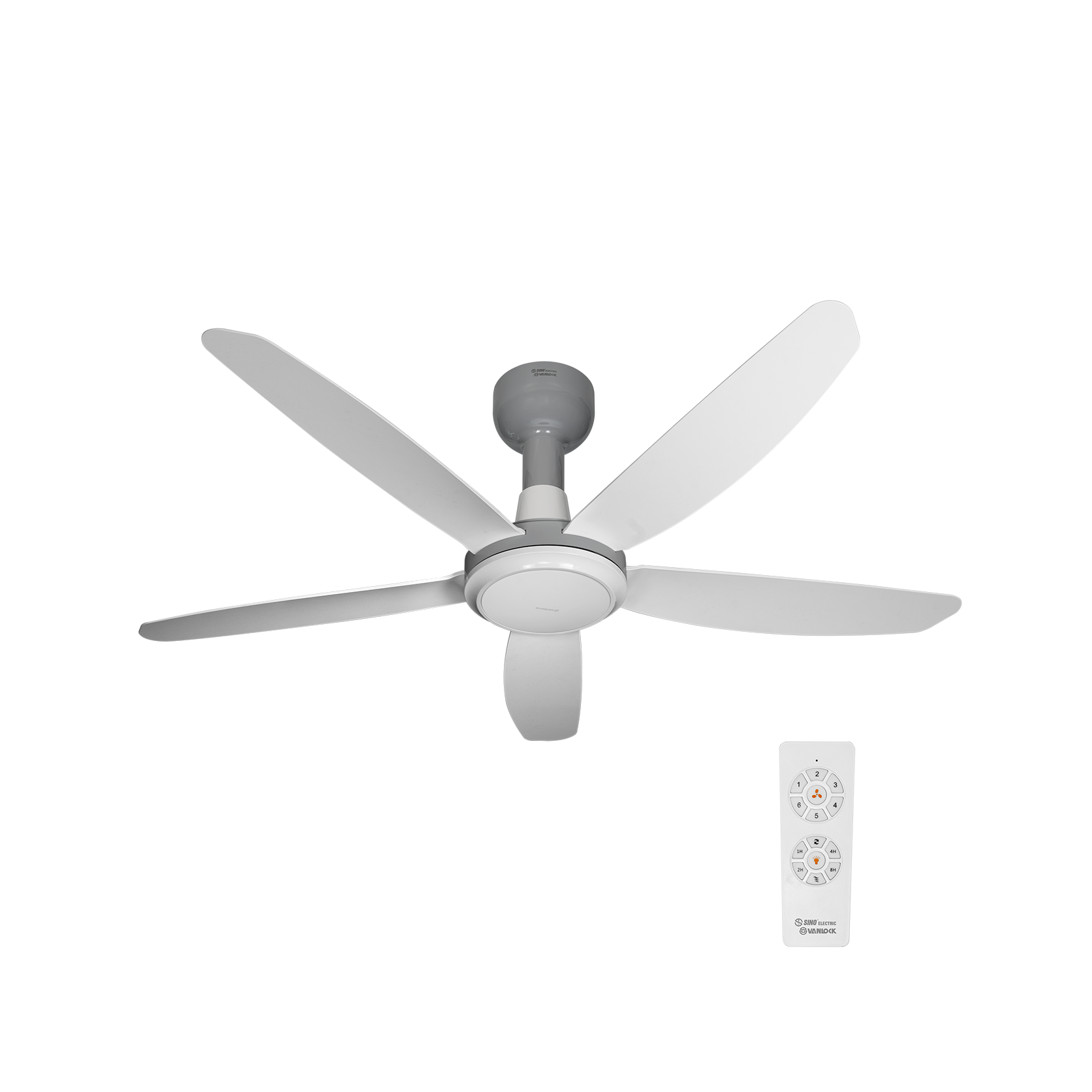 Quạt trần 5 cánh có điều khiển từ xa