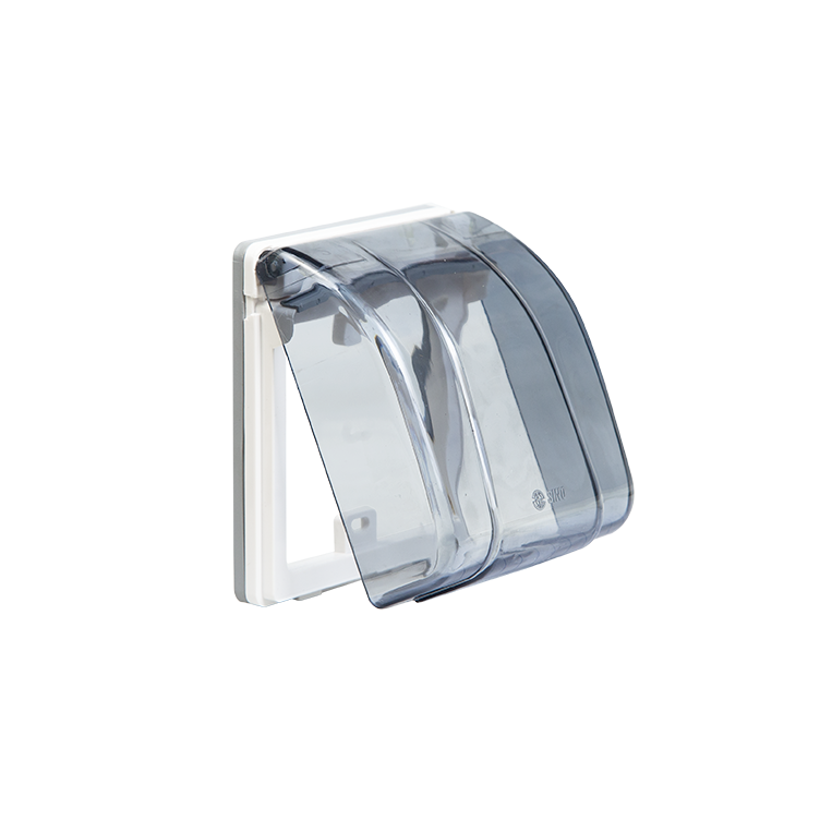 Hộp đậy phòng thấm nước dùng cho mặt ổ cắm vuông loại ngang