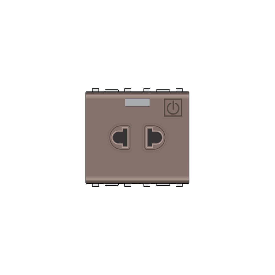 Ổ cắm 2 chấu thông minh Wifi 16A