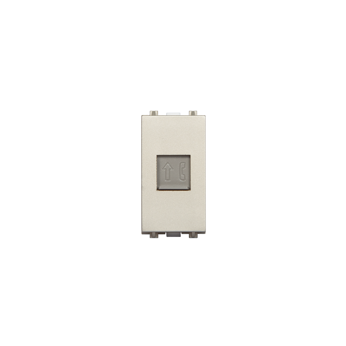 Ổ cắm điện thoại 4 dây có màn che - S69/31RJ