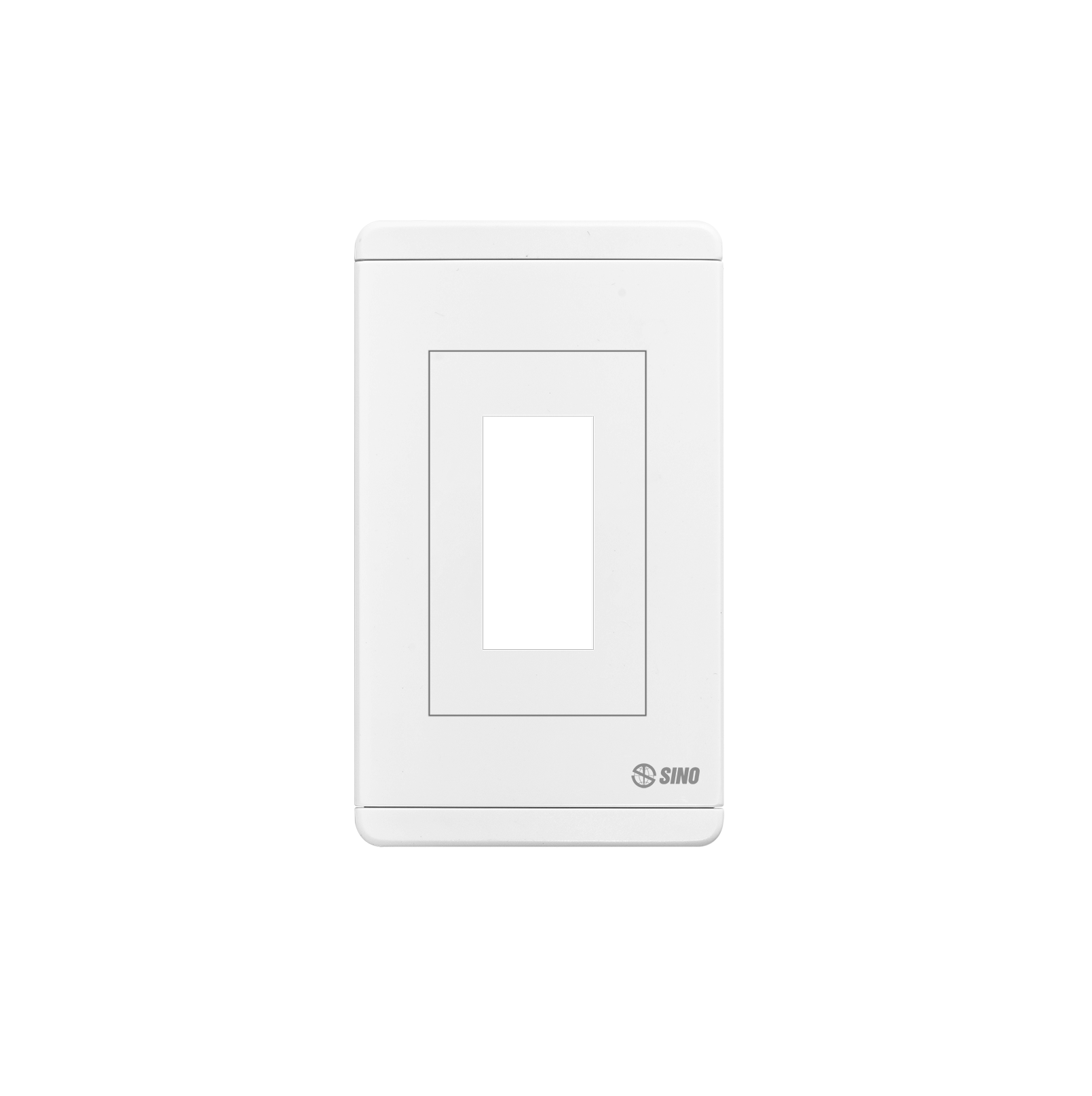 Mặt nhựa chứa 1 MCB kiểu M - S68C/121/M