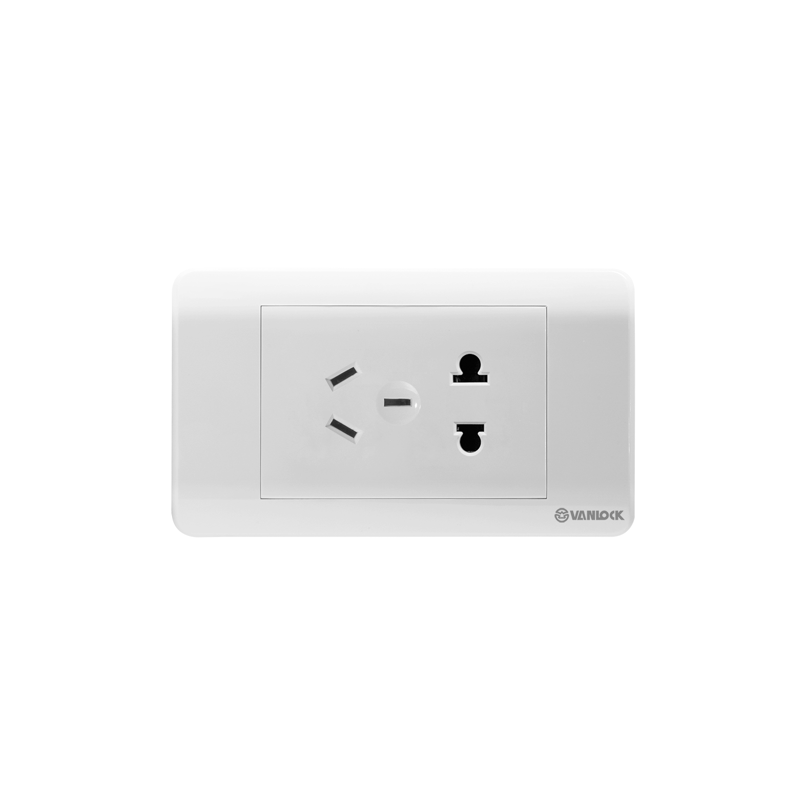 Ổ cắm 2 chấu và ổ cắm 3 chấu kiểu Úc 16A - ZLU/10US