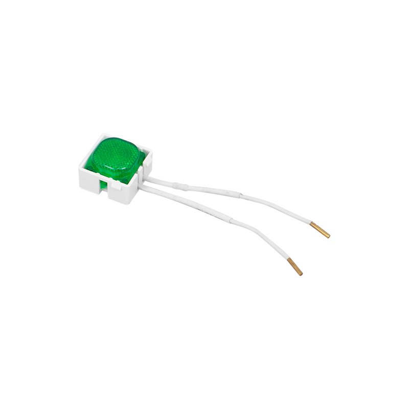 Đèn báo xanh có dây đấu sẵn - S30NGN/W