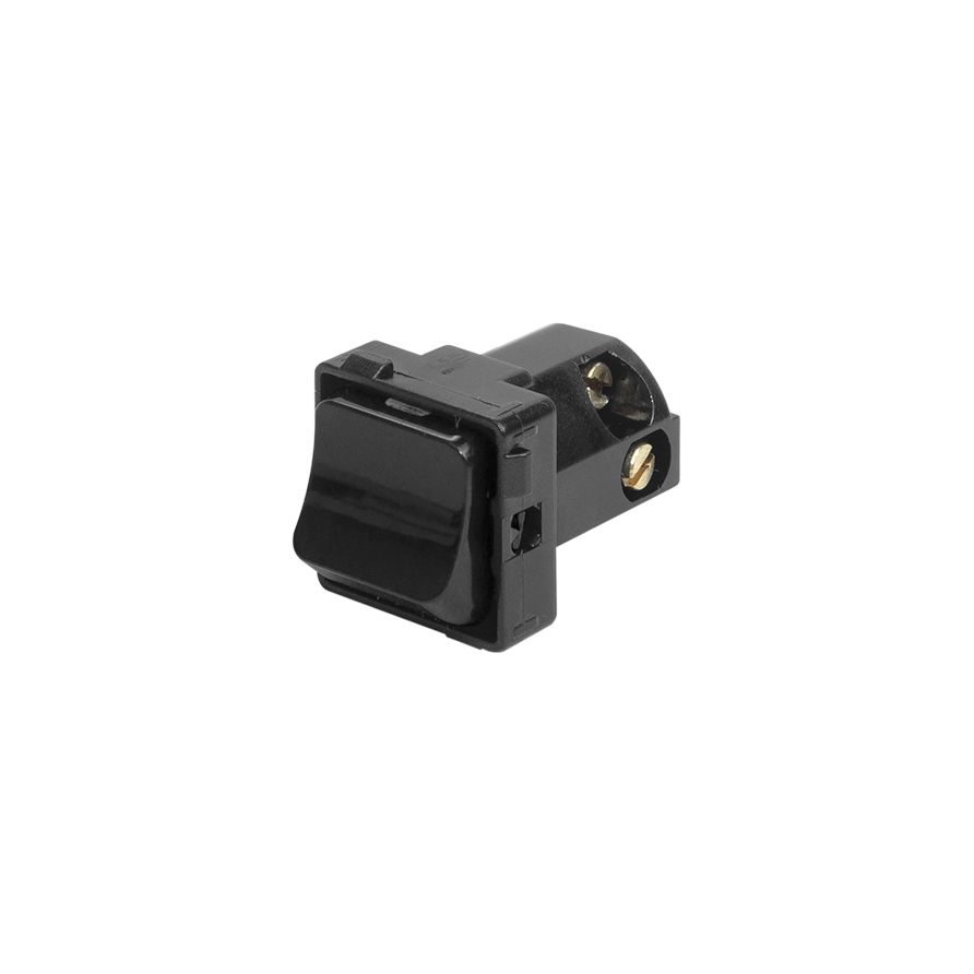 Công tắc 1 chiều màu đen - A96/1/2MBK