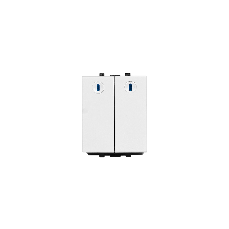 Công tắc kép cỡ trung 1 chiều - S668C/S/2
