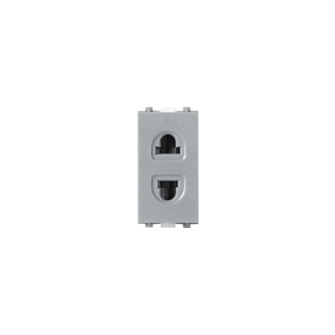 Ổ cắm 2 chấu có màn che - S668CG/U