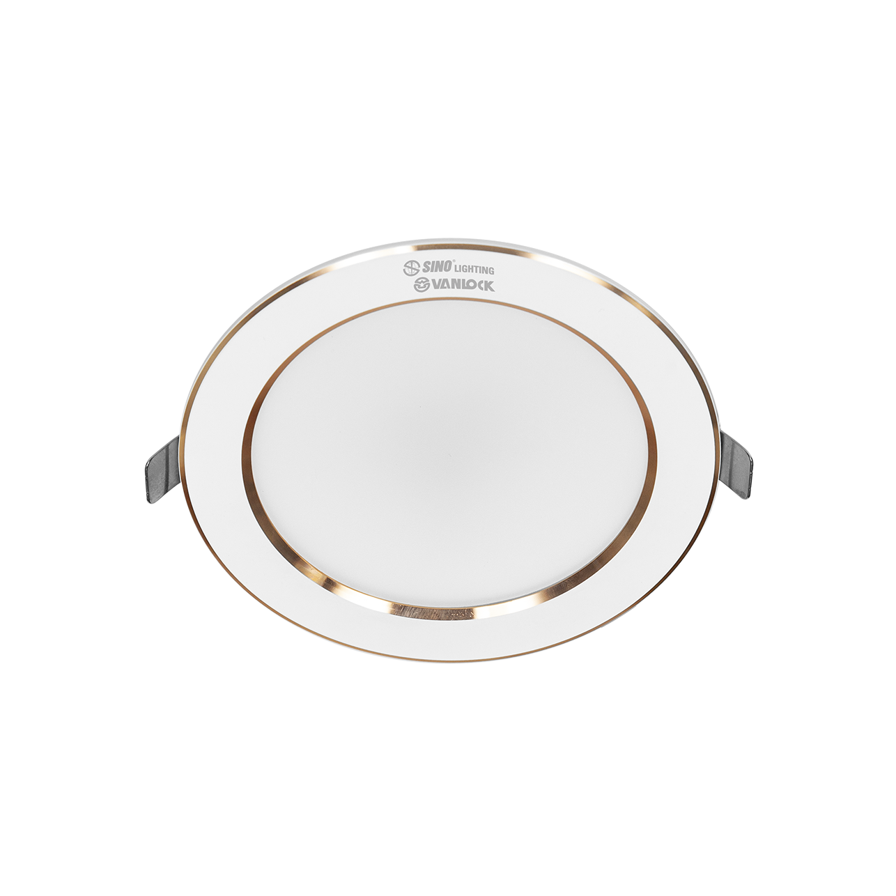 Đèn Downlight LED Eri liền viền vàng