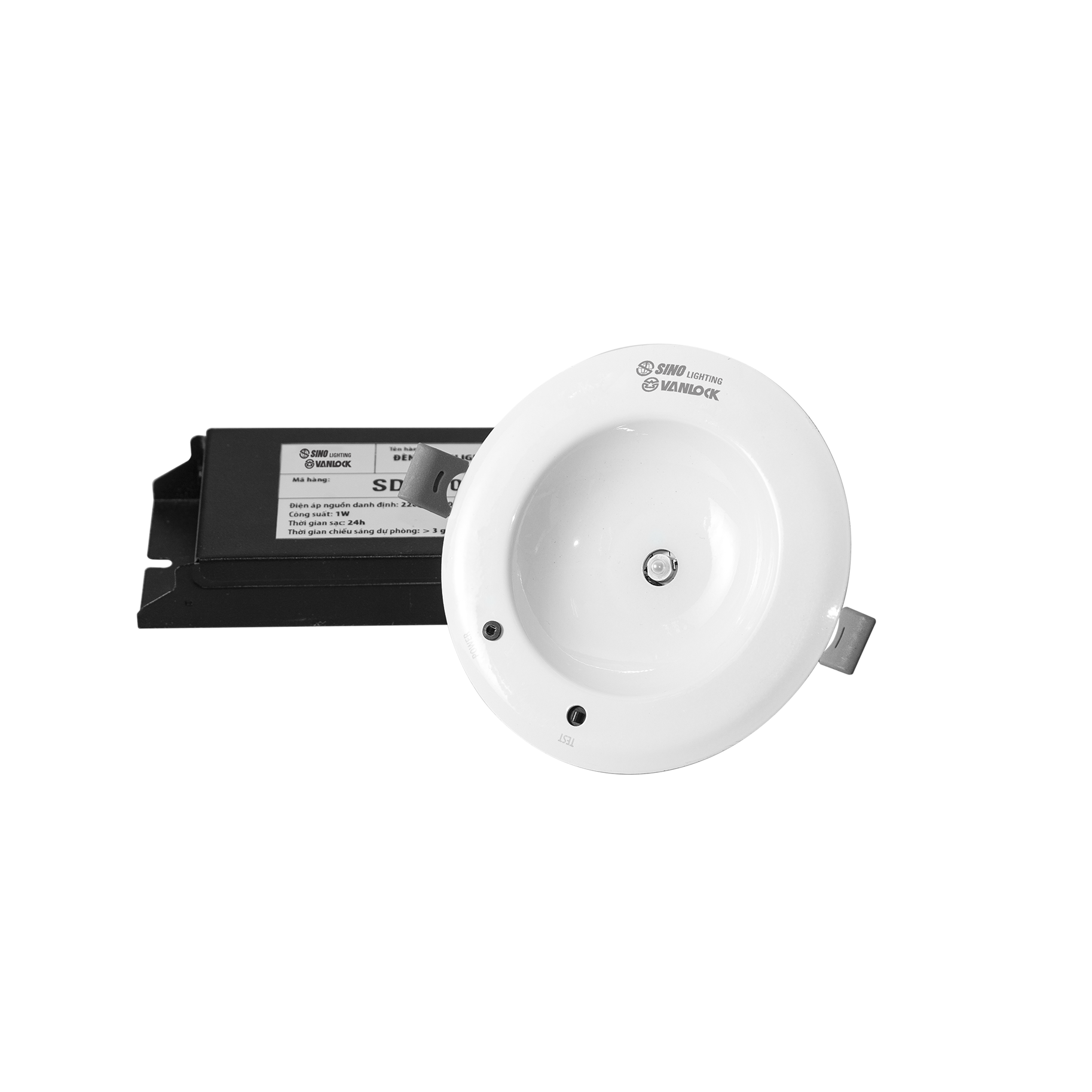 Đèn chiếu sáng sự cố gắn âm trần SDS110