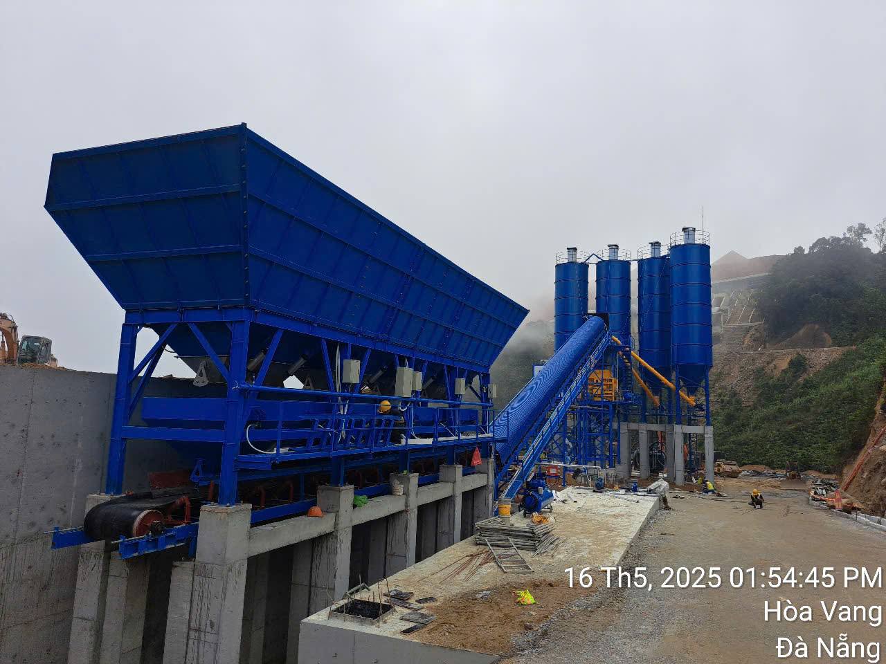 Tư vấn thiết kế lắp đặt trạm trộn bê tông mới , sửa chữa nâng cấp trạm trộn bê tông cũ