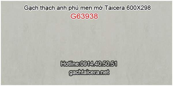 Gạch thạch anh phủ men mờ Taicera G63938