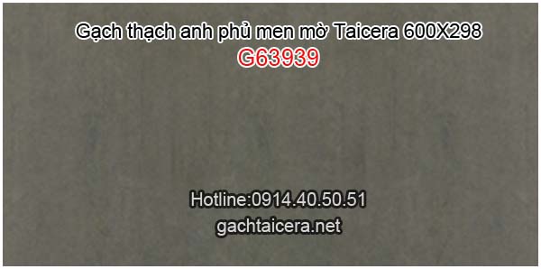 Gạch thạch anh phủ men mờ Taicera G63939