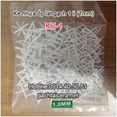 Ke nhựa 1 mm ốp lát gạch-KE-1