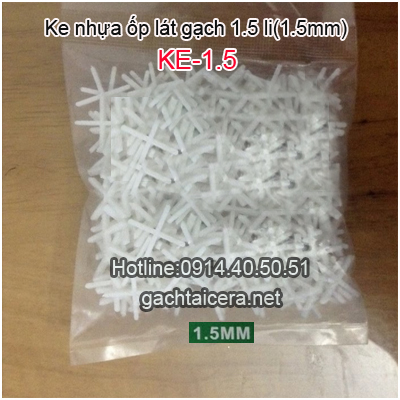 Ke nhựa 1.5 mm ốp lát gạch-KE-1.5