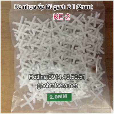 Ke nhựa ốp lát gạch 2 mm-KE-2