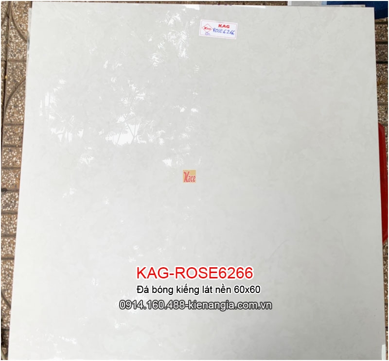 Đá bóng kiếng lát nền 60x60 KAG-ROSE6266