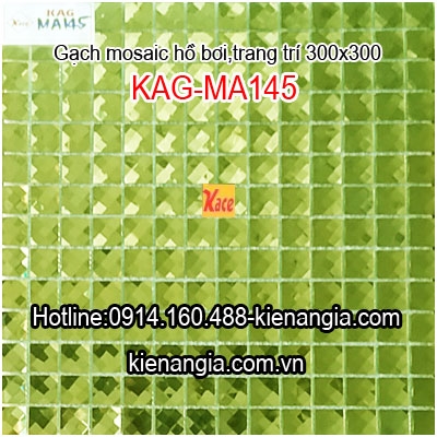 Gạch mosaic ốp lát hồ bơi đơn màu 30x30 KAG-MA145