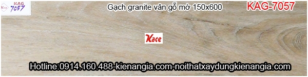 Đá granite vân gỗ 150x600 KAG-7057