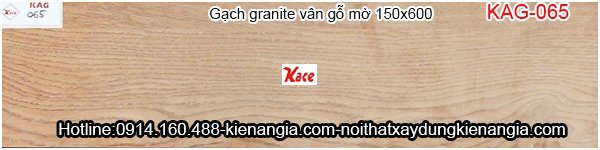 Gạch granite vân gỗ mờ 15x60 KAG-065